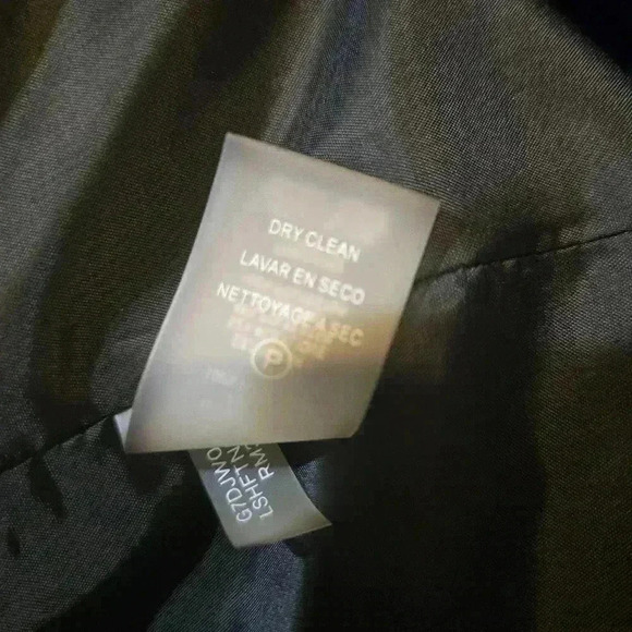 KARL LAGERFELD Fringe Trimmed Tweed Blazer Size 10 #119 - Picture 10 of 10